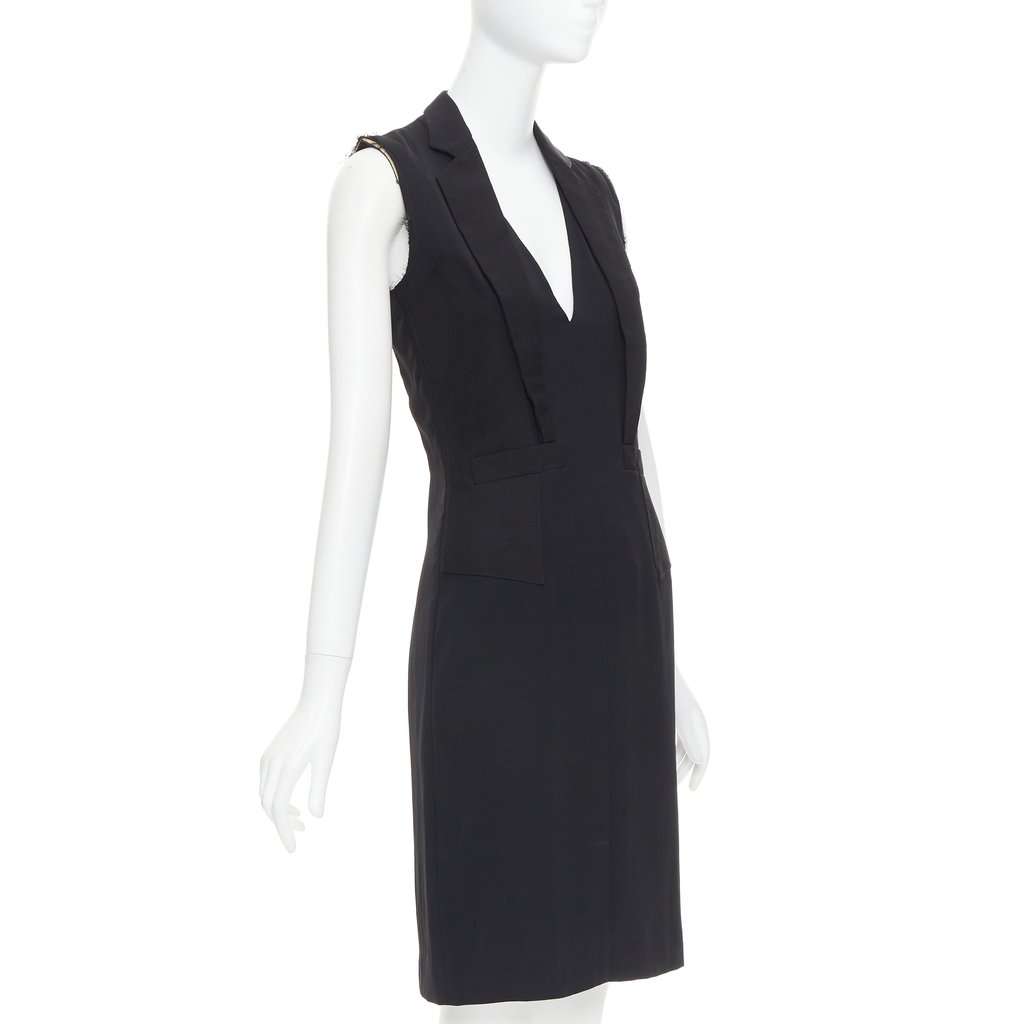 Maison Martin Margiela Black Polyester Dress Black Polyester Never worn, with tag - Inside View