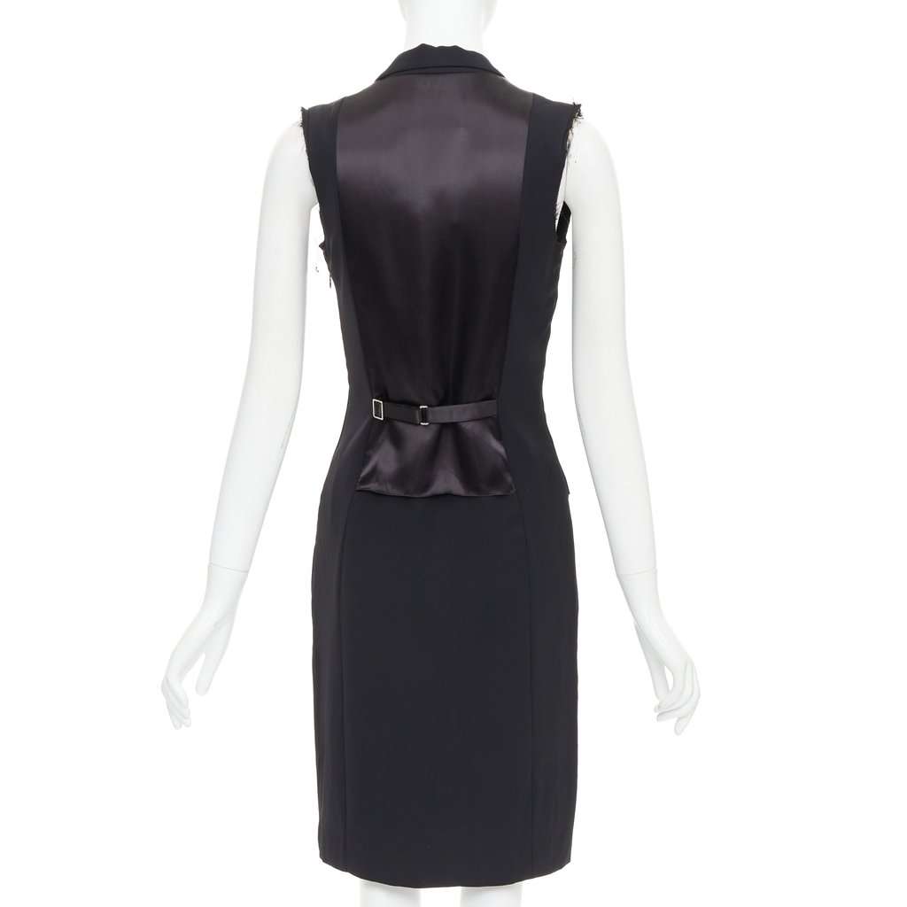 Maison Martin Margiela Black Polyester Dress Black Polyester Never worn, with tag - Box View
