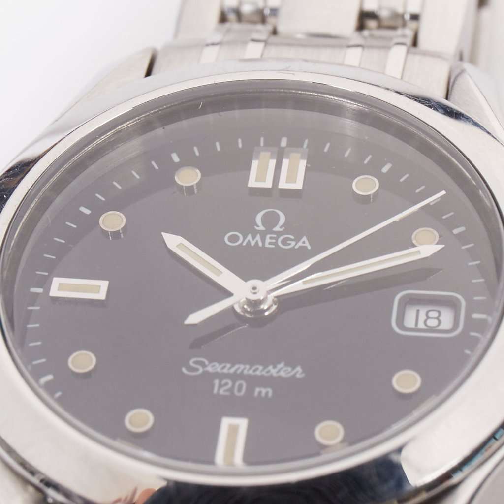 Omega Seamaster 120M Silver Stainless steel Good condition - Back View