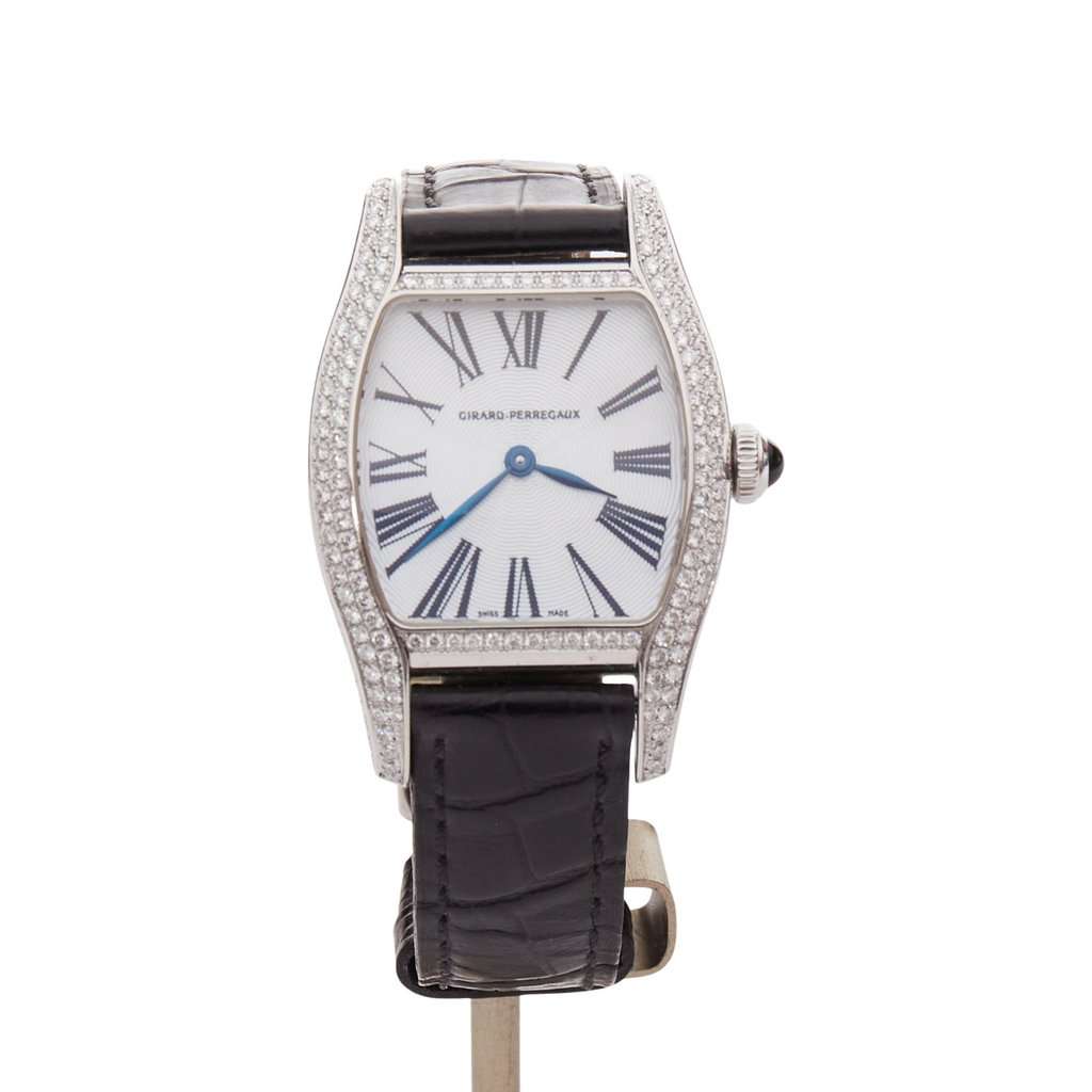 Girard Perregaux Richeville Black Metal Good condition - Front View