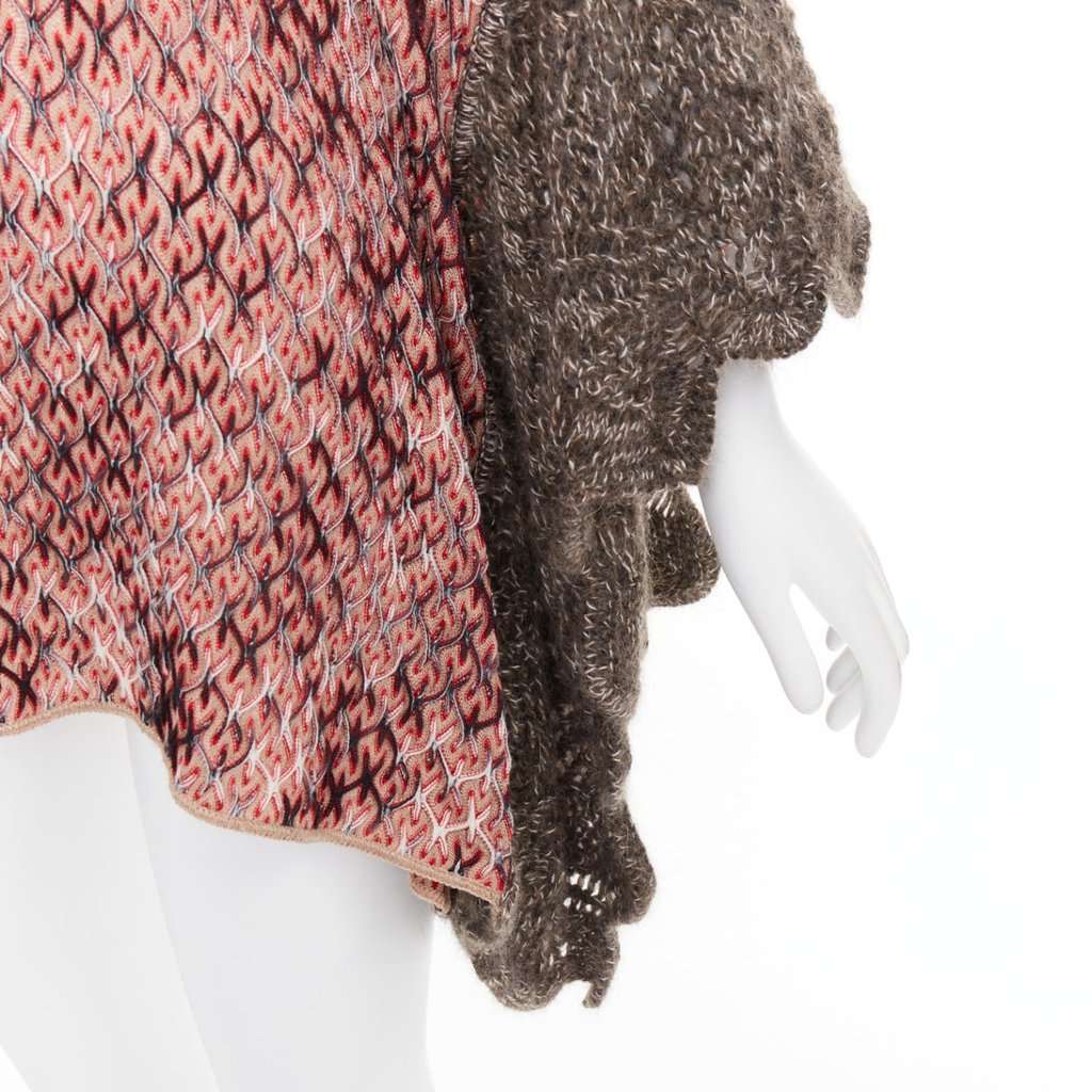 Missoni Red Wool Dress Red Wool Very good condition - Back View
