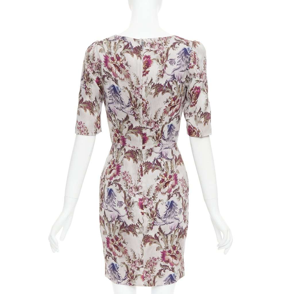 Dolce & Gabbana Grey Silk Dress Grey Silk Very good condition - Box View