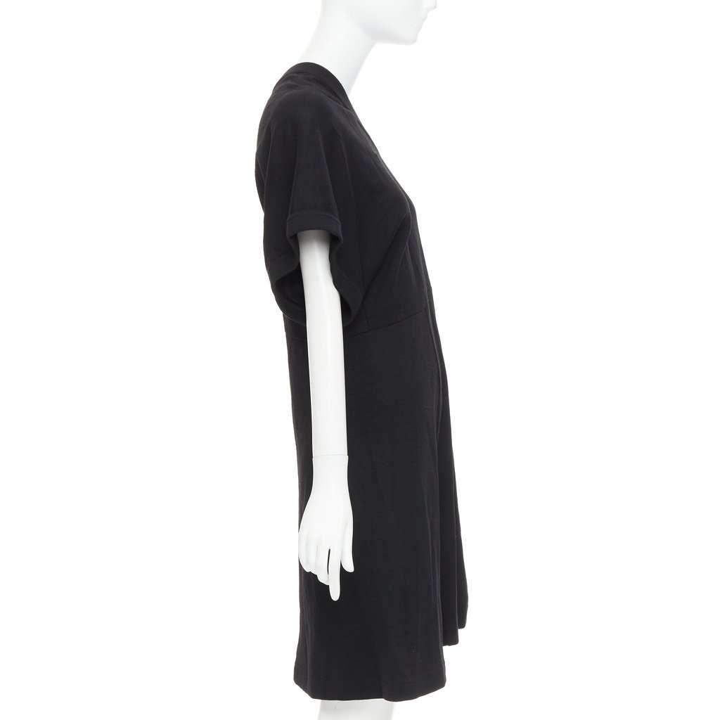 Comme Des Garcons Black Wool Dress Black Wool Very good condition - Model View