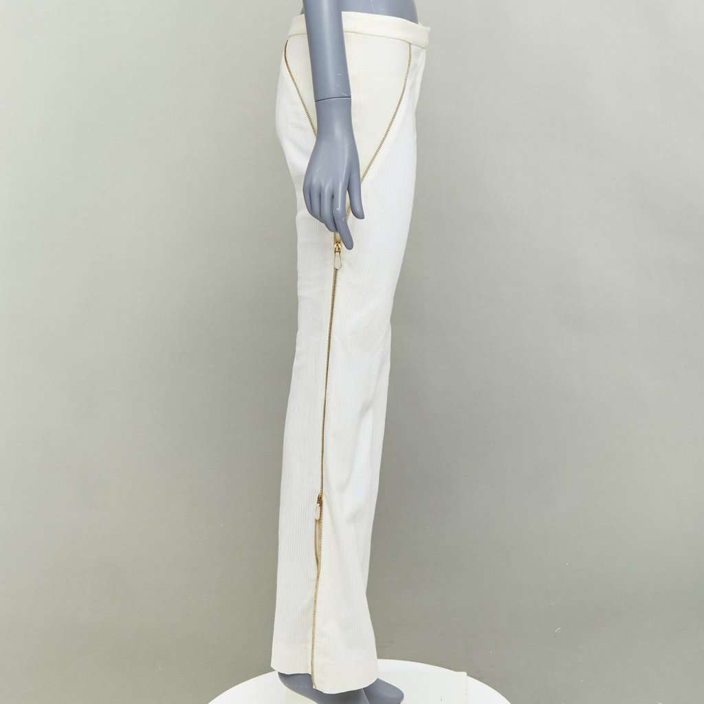 Alexander McQueen DP 680 Beige Cotton Very good condition - Model View