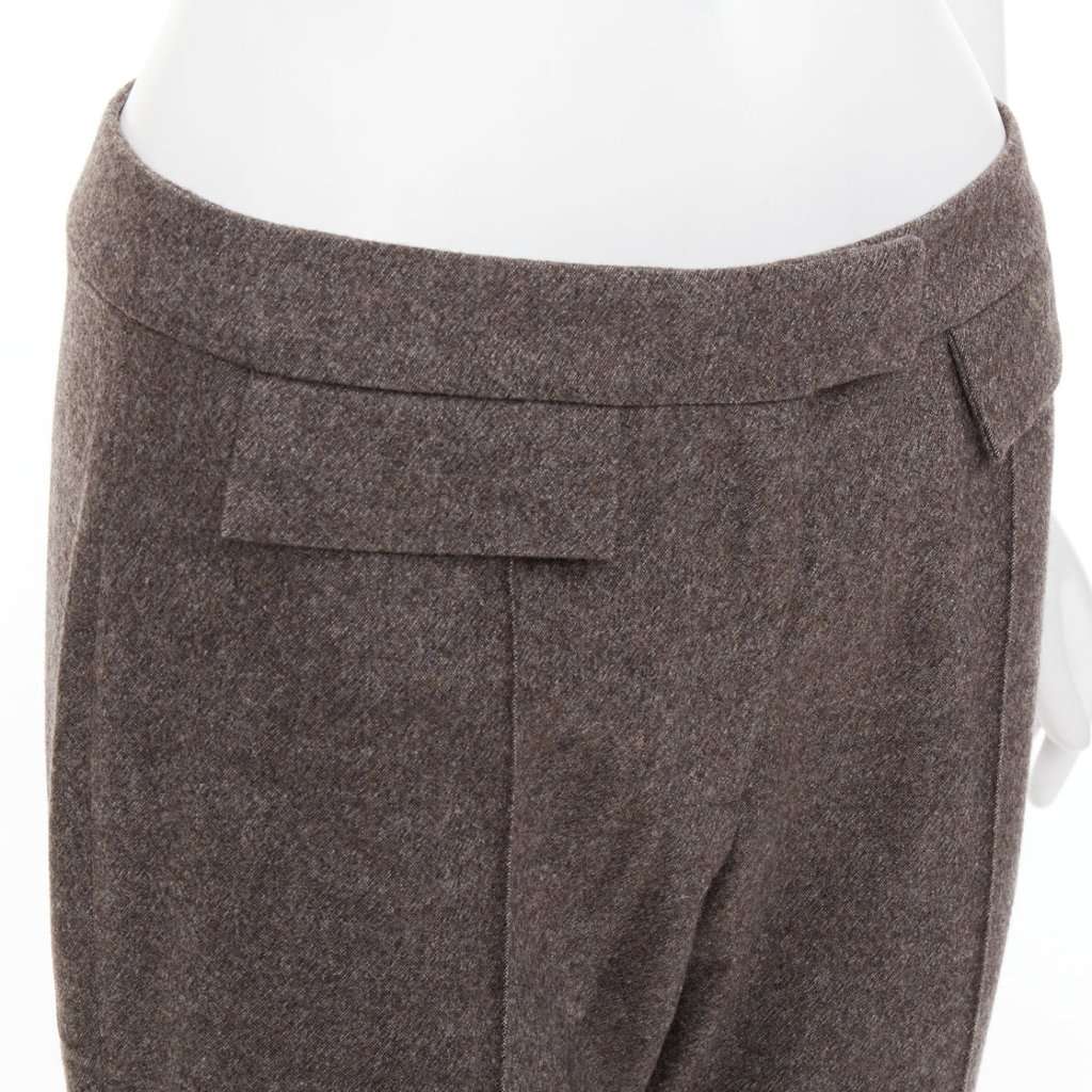 John Galliano Khaki Wool Trouser Khaki Wool Very good condition - Back View