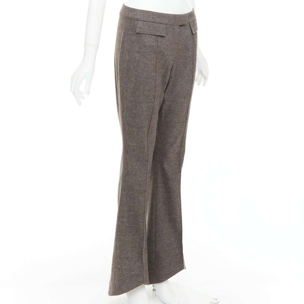 John Galliano Khaki Wool Trouser Khaki Wool Very good condition - Inside View