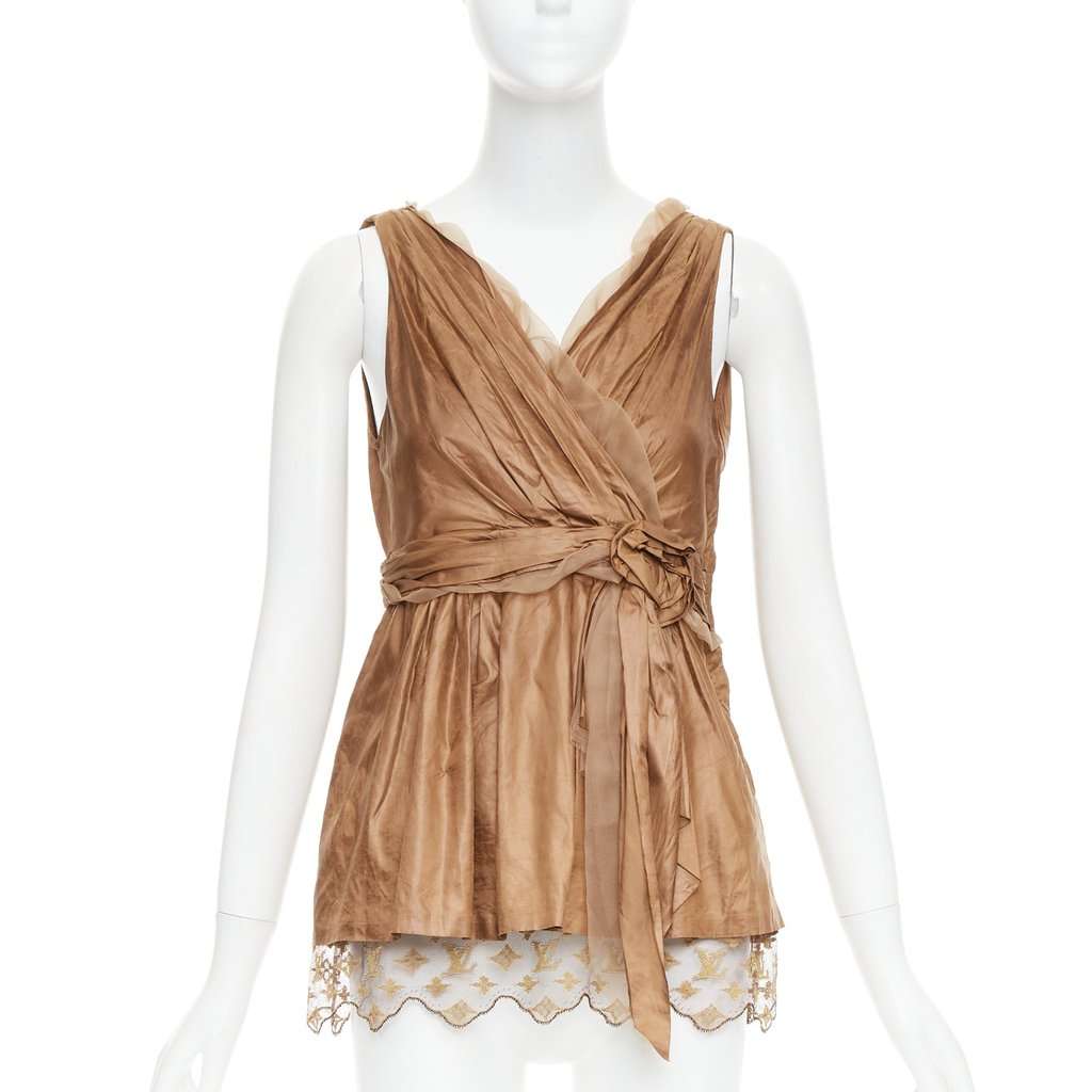 Louis Vuitton Polyester Top Other Polyester Good condition - Front View