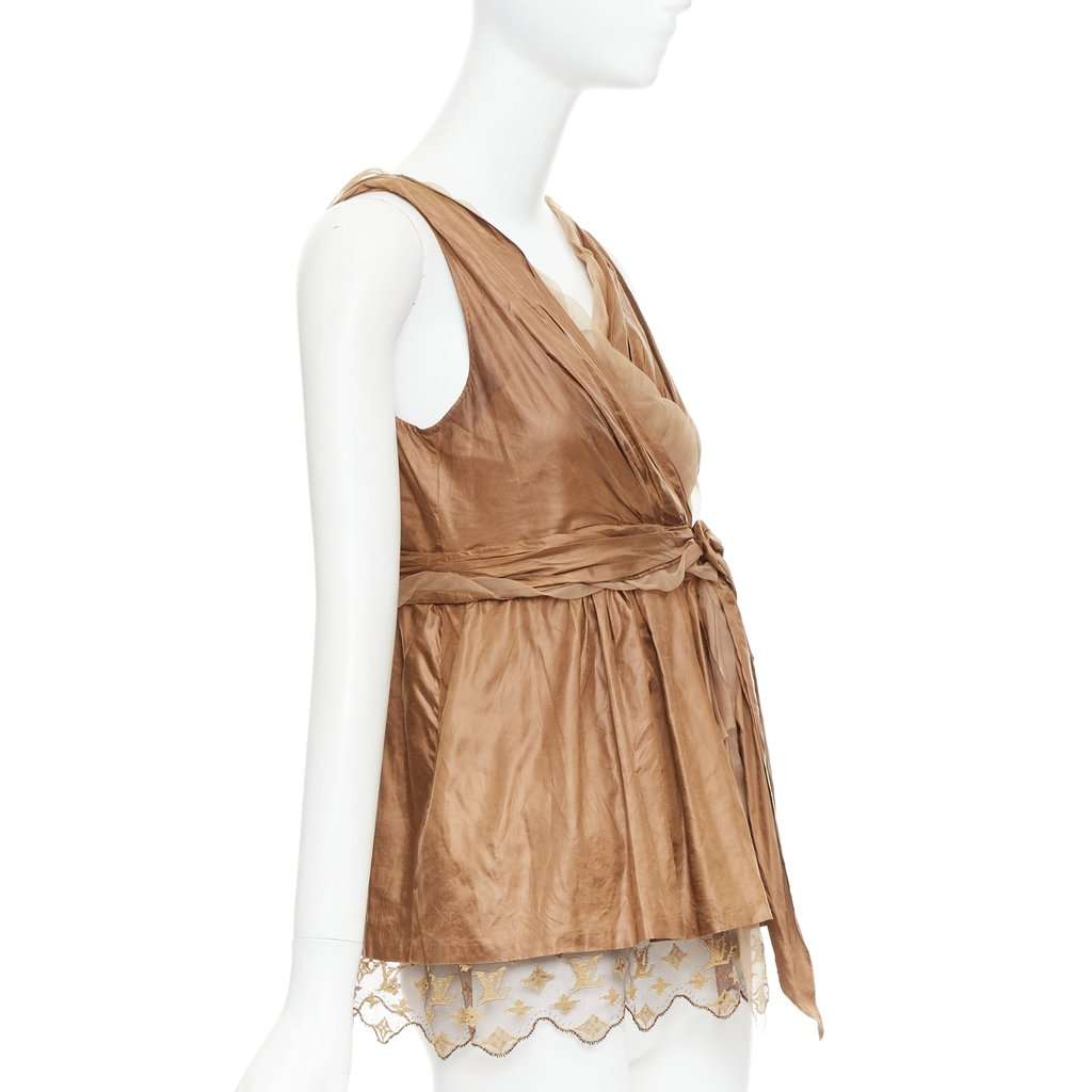 Louis Vuitton Polyester Top Other Polyester Good condition - Inside View