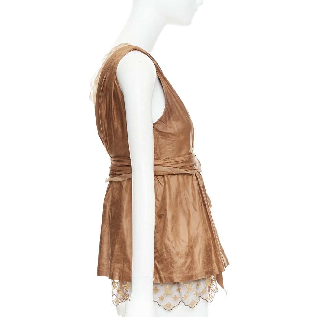 Louis Vuitton Polyester Top Other Polyester Good condition - Model View