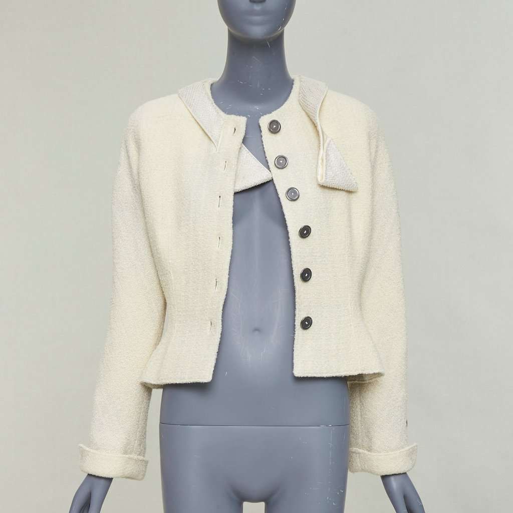 Valentino Garavani Ecru Wool Jacket Beige Wool Very good condition - Inside View