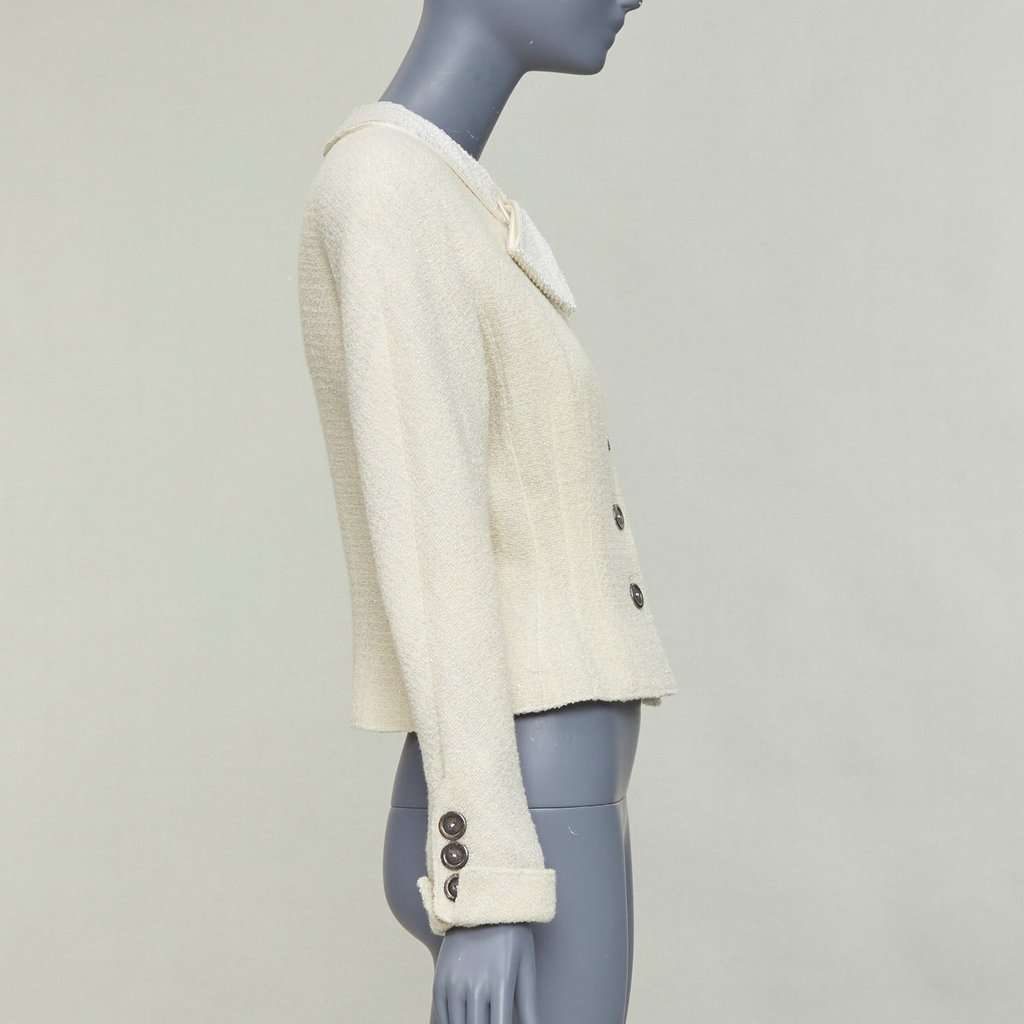 Valentino Garavani Ecru Wool Jacket Beige Wool Very good condition - Box View