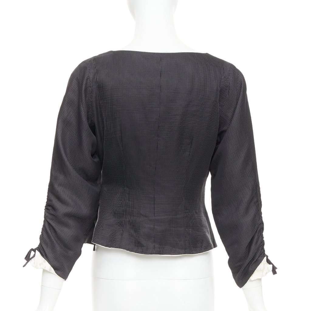 Giorgio Armani Grey Polyester Jacket Grey Polyester Very good condition - Box View
