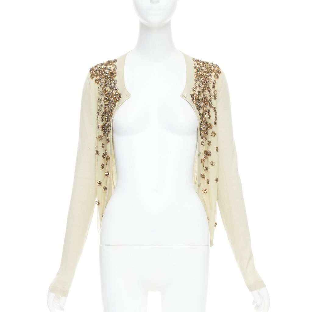Valentino Garavani Beige Cashmere Knitwear Beige Cashmere Good condition - Inside View