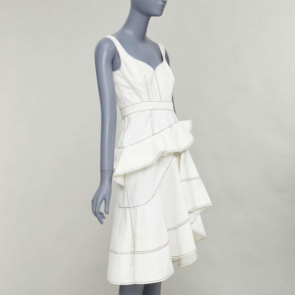 Alexander McQueen 610635QMAAU9005 Beige Cotton Fair condition - Inside View