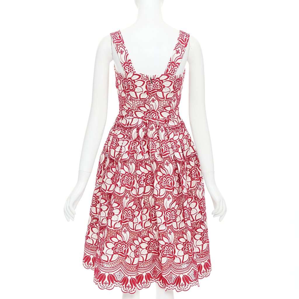 Dolce & Gabbana Red Cotton Dress Red Cotton Very good condition - Box View