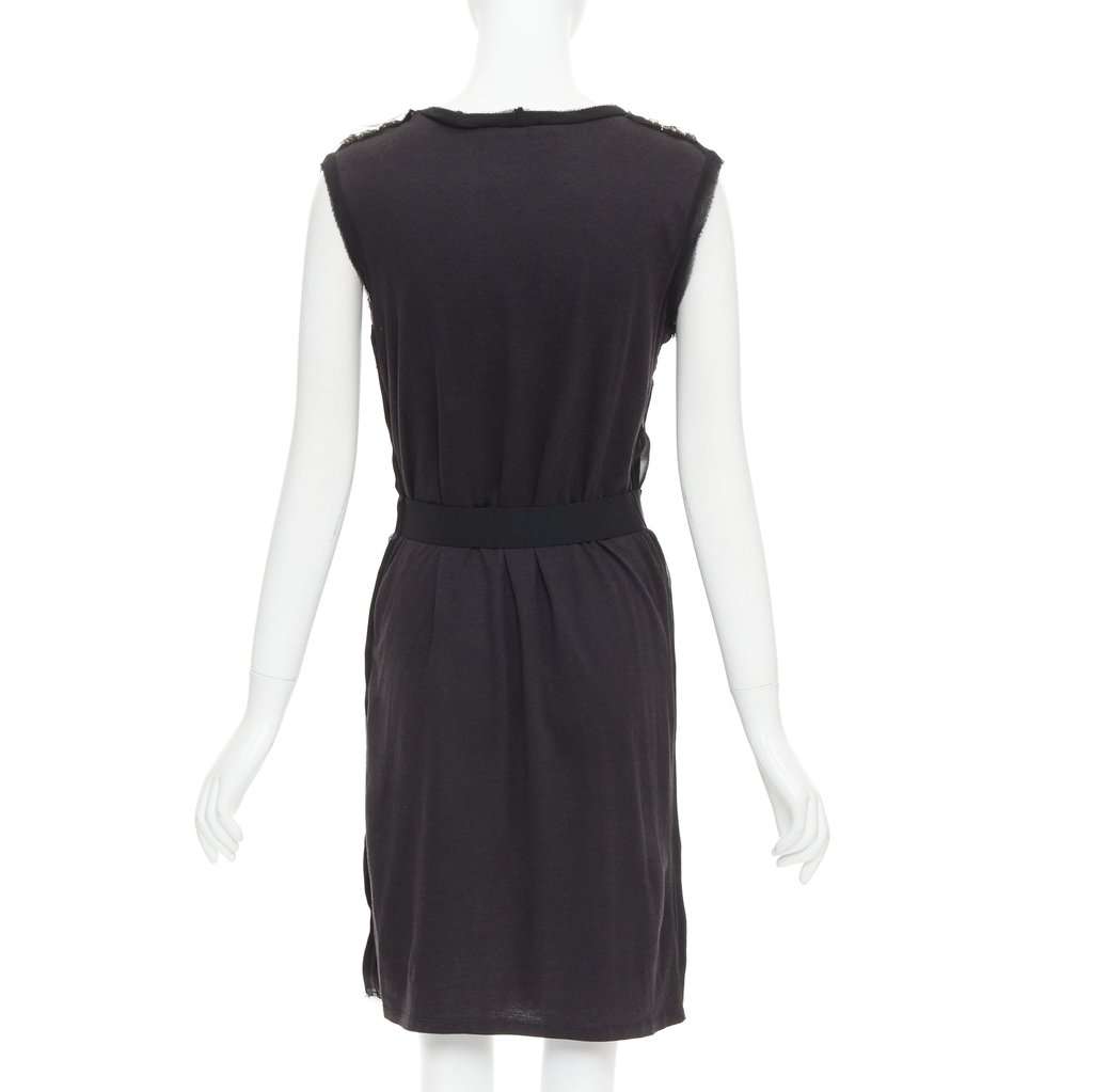 Lanvin Black Polyester Dress Black Polyester Very good condition - Box View