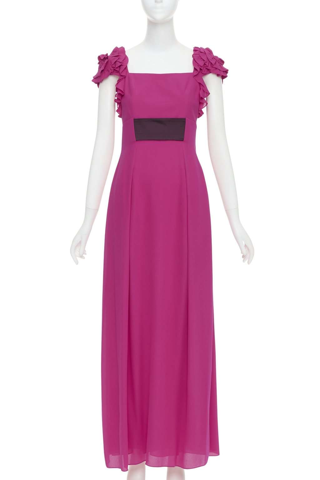 Escada Pink Silk Dress Pink Silk Very good condition - Front View