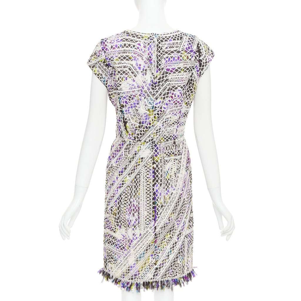 Oscar de la Renta White Silk Dress White Silk Very good condition - Box View