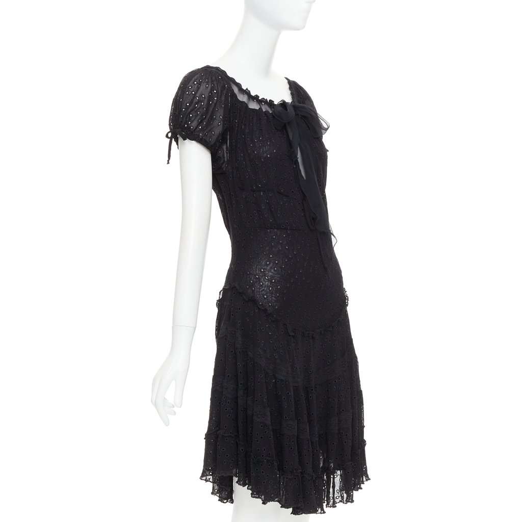 Jean Paul Gaultier Black Polyamide Dress Black Polyamide Very good condition - Inside View
