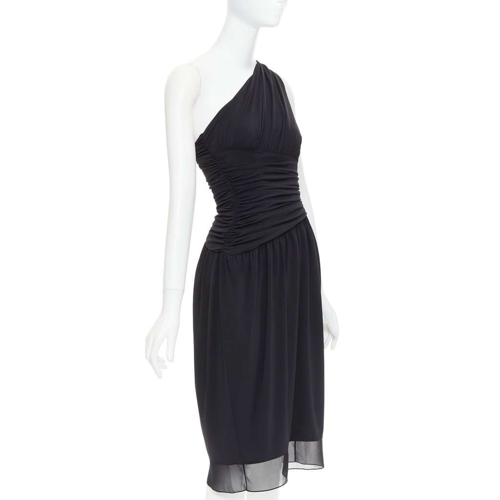 Vera Wang Black Polyester Dress Black Polyester Very good condition - Inside View