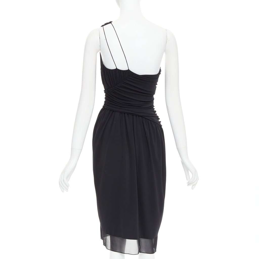 Vera Wang Black Polyester Dress Black Polyester Very good condition - Box View