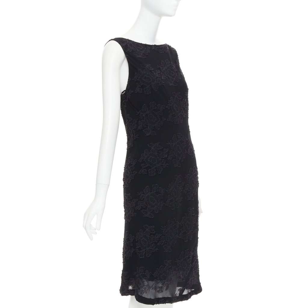 Jil Sander Black Dress Black Very good condition - Inside View