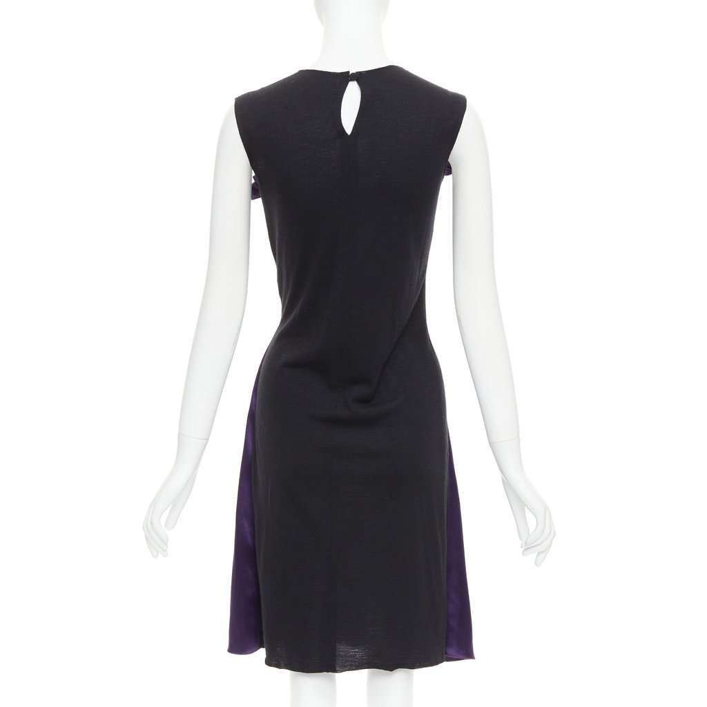 Lanvin Purple Silk Dress Purple Silk Very good condition - Box View