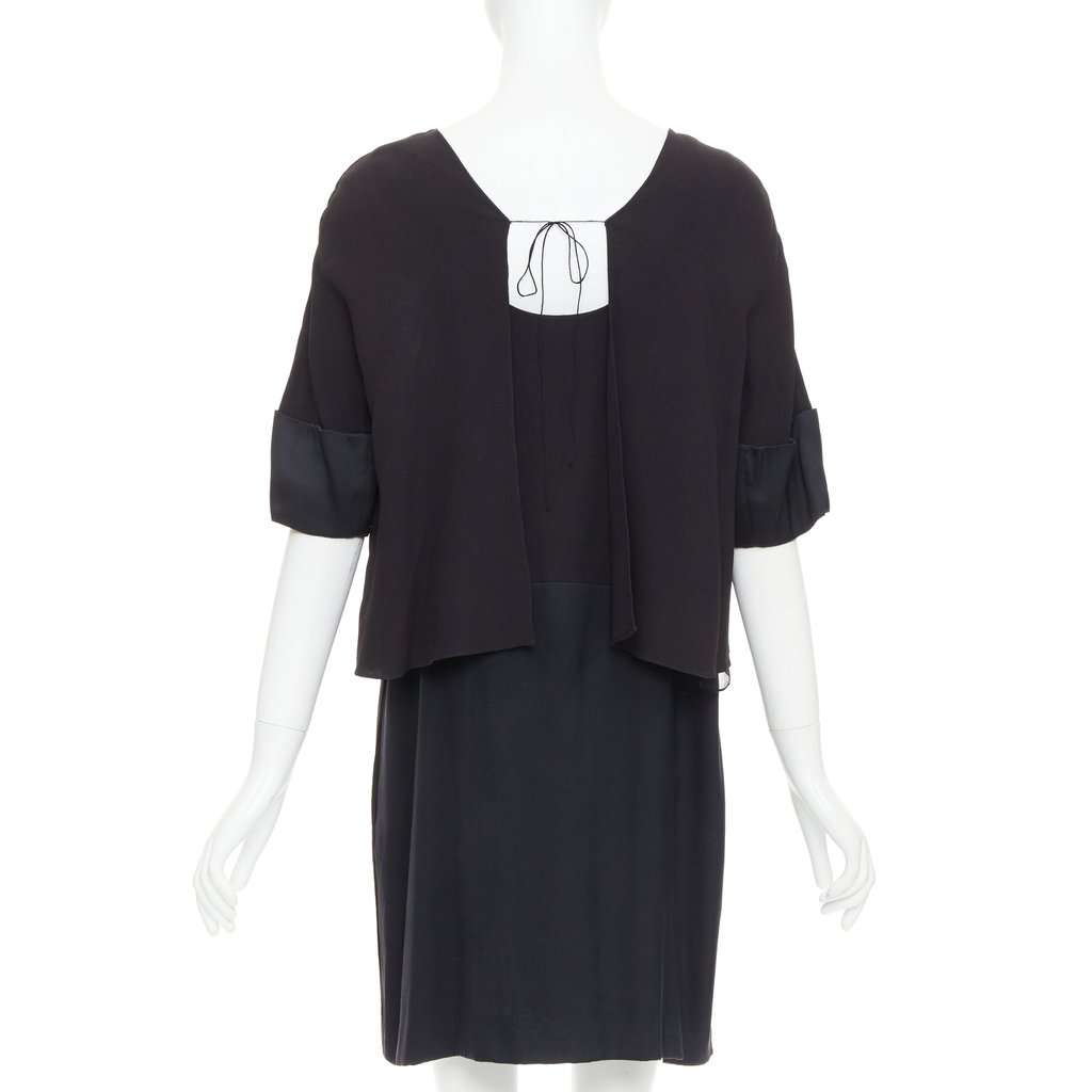 Chloé Black Silk Dress Black Silk Very good condition - Back View