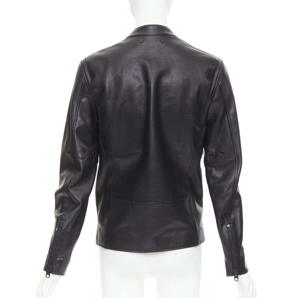 Coach Black Leather Leather Jacket Black Leather Good condition - Box View