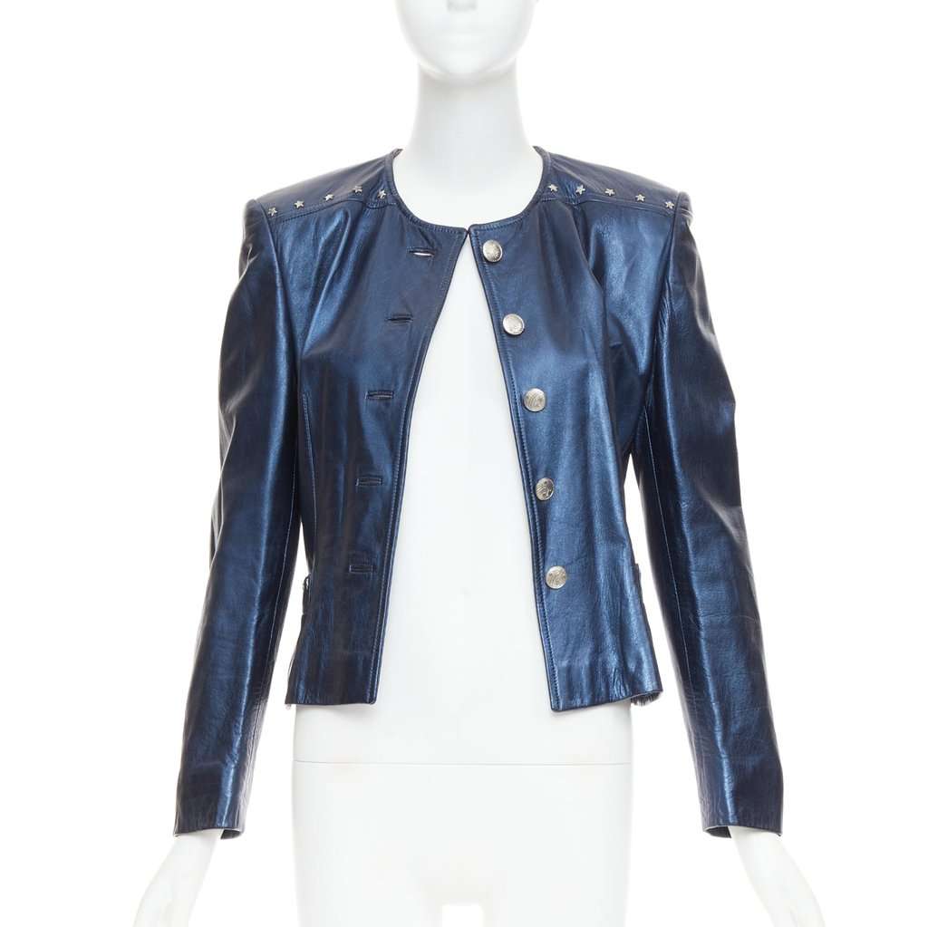 Escada T LAU 500 Blue Leather Very good condition - Inside View