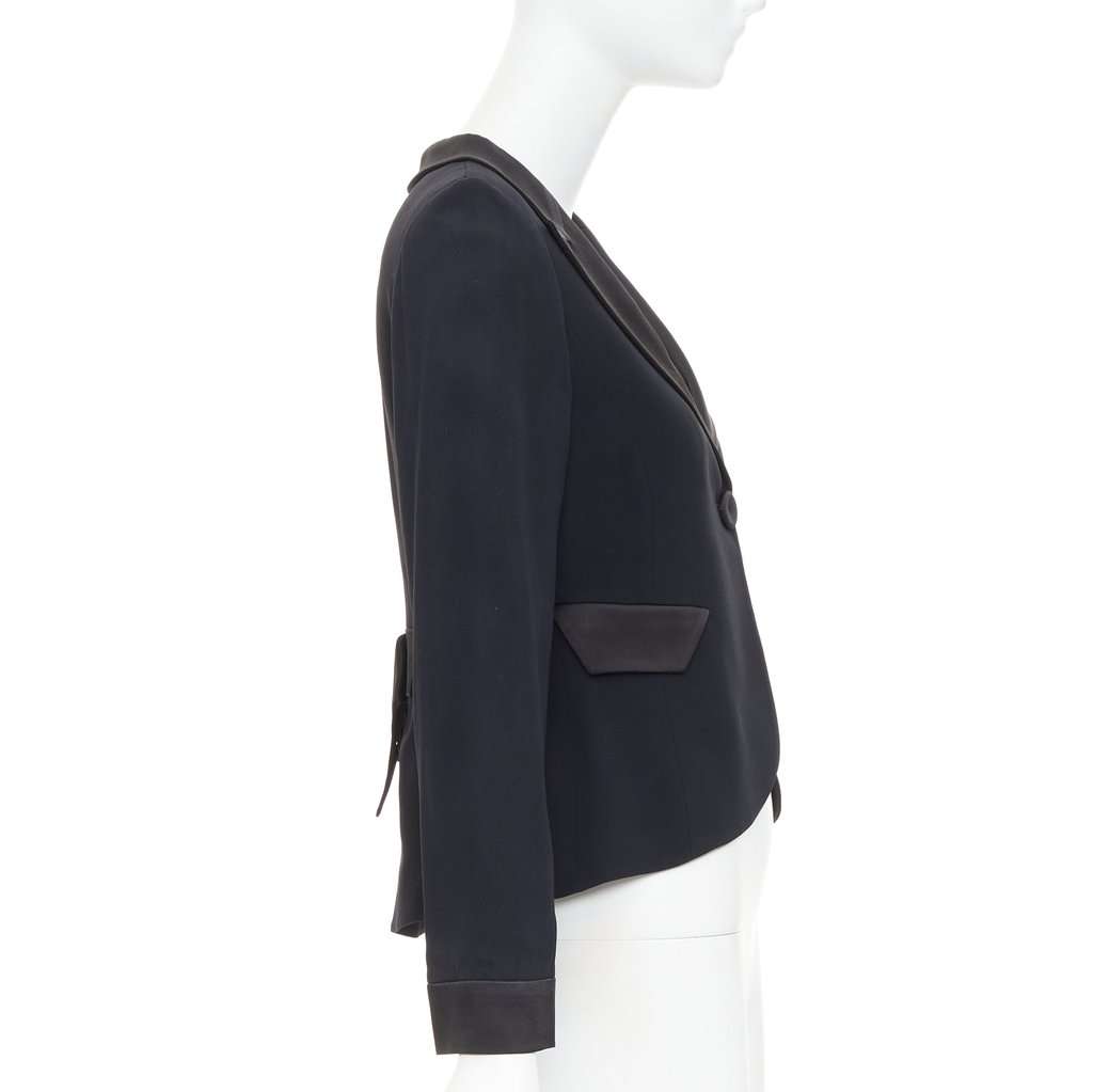 Emporio Armani Black Jacket Black Very good condition - Model View