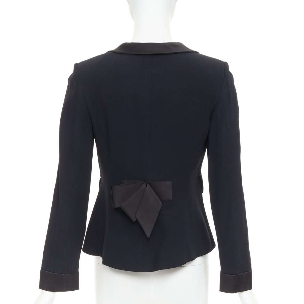 Emporio Armani Black Jacket Black Very good condition - Box View