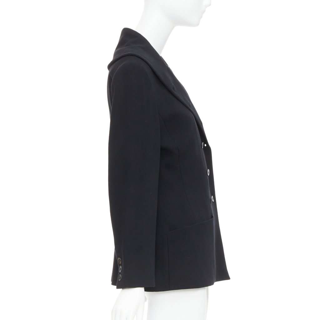 Karl Lagerfeld Black Wool Jacket Black Wool Very good condition - Box View