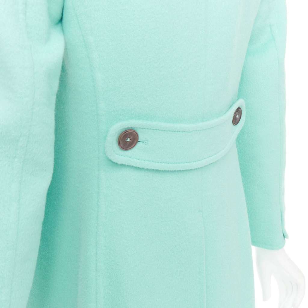 Jil Sander Blue Polyester Coat Blue Polyester Very good condition - Back View