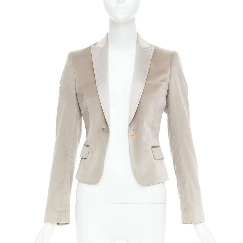 Dolce & Gabbana Beige Cotton Jacket Beige Cotton Good condition - Inside View