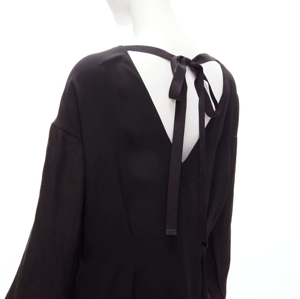 Marni Contrast Cutout Dress Black Viscose Never worn - Box View