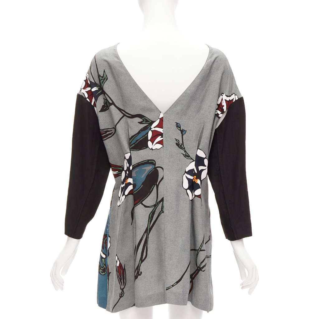 Marni Floral Dropped Dress MultiColor Viscose Never worn - Box View