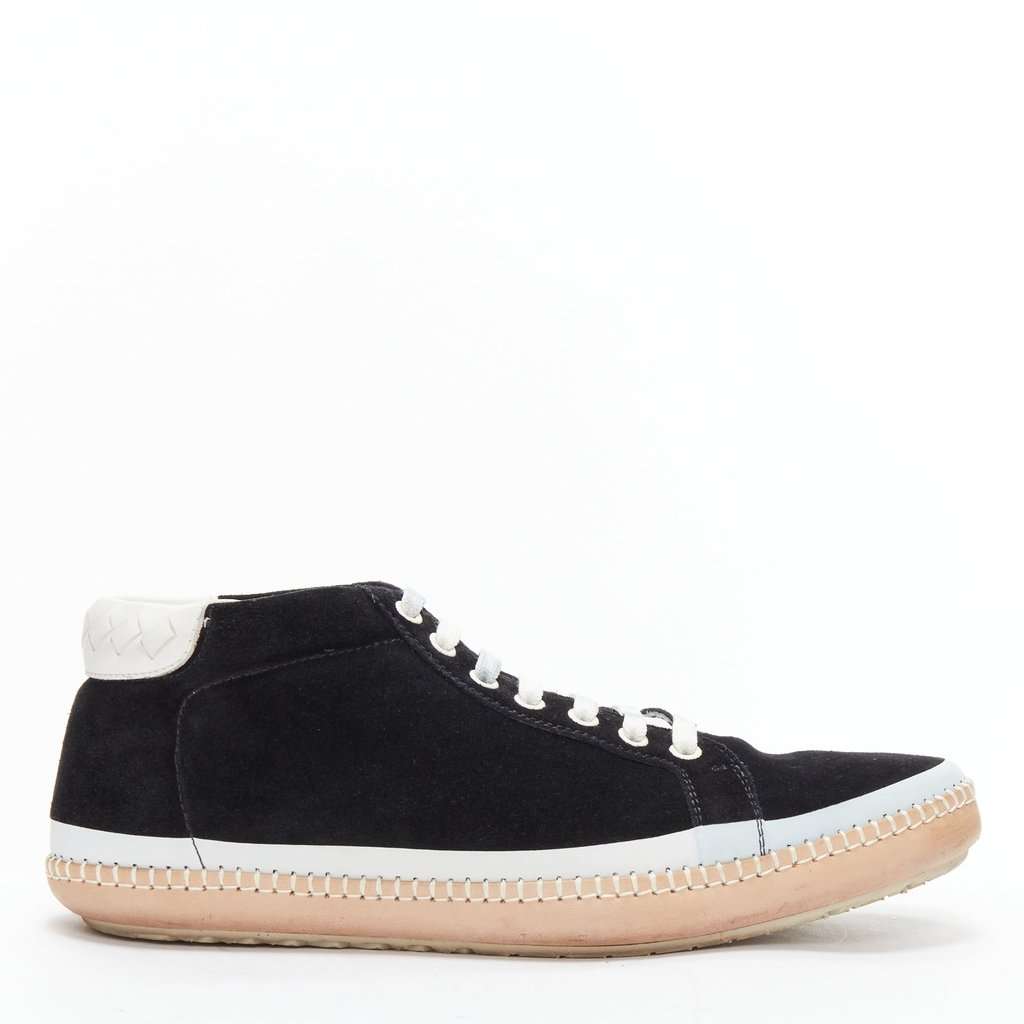Bottega Veneta Spritz Black Suede Fair condition - Front View