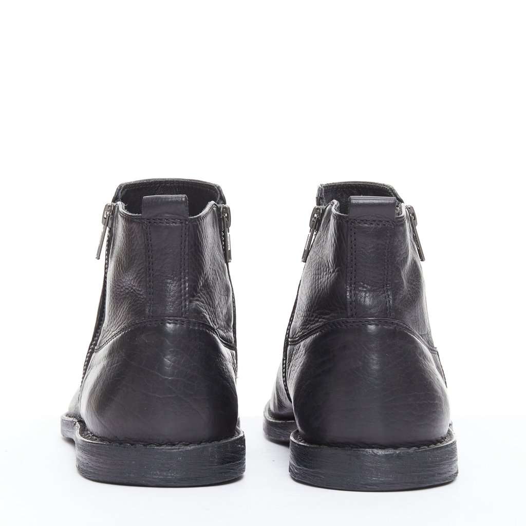 Ann Demeulemeester Black Leather Boots Black Leather Good condition - Box View