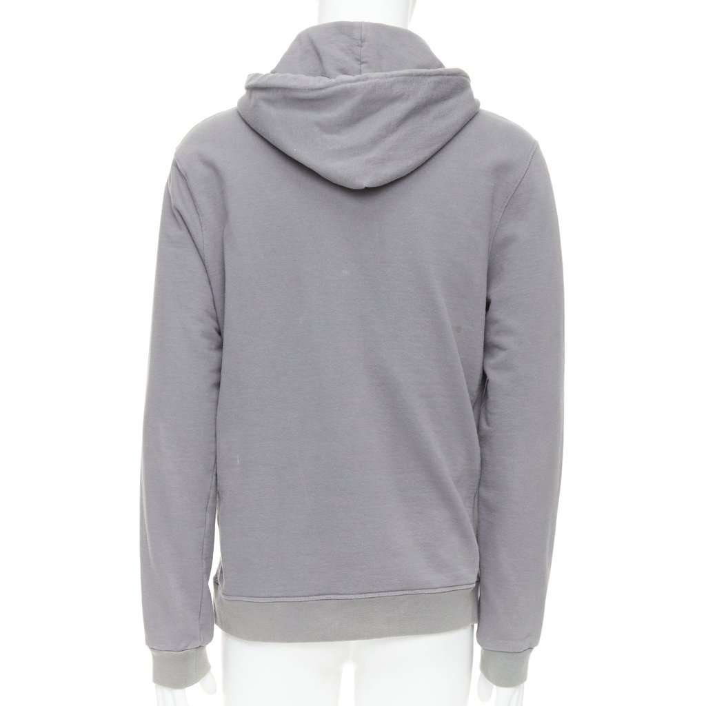 Prada Sports Logo Hoodie Grey Cotton Fair condition - Box View