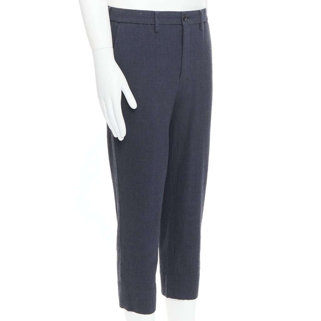 Issey Miyake Contrast Joggers Grey Wool Very good condition - Inside View