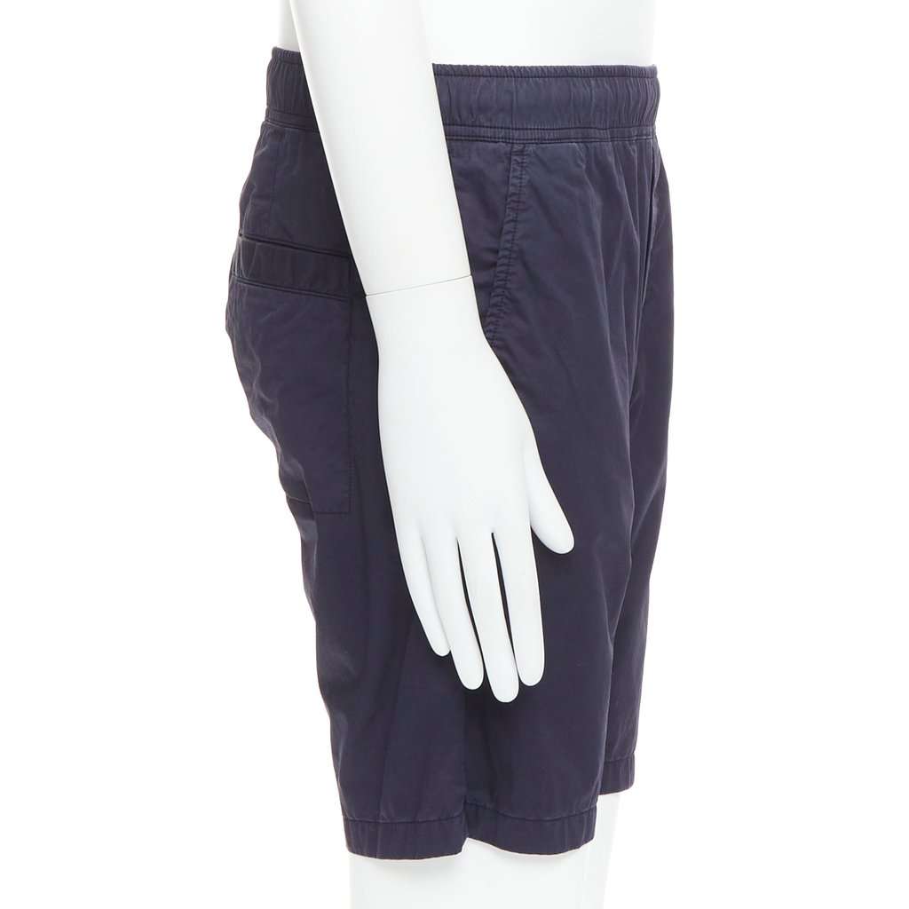Bottega Veneta Pocketed Casual Shorts Navy Cotton Very good condition - Model View