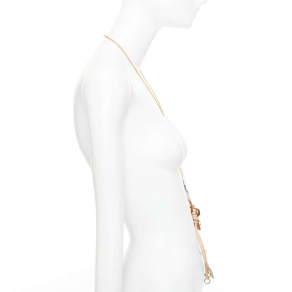 Chloé Nicole Beige Leather Good condition - Model View