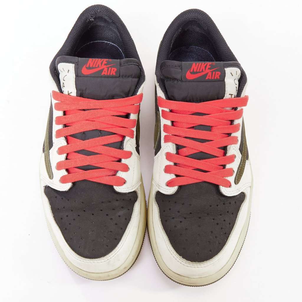 Nike Air Jordan 1 Retro Low OG SP Green Leather Fair condition - Inside View