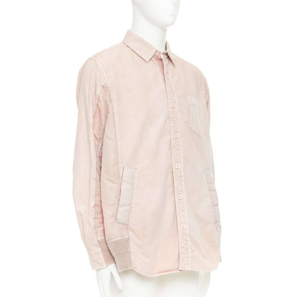 Sacai Pink Cotton Coat Pink Cotton Very good condition - Front View