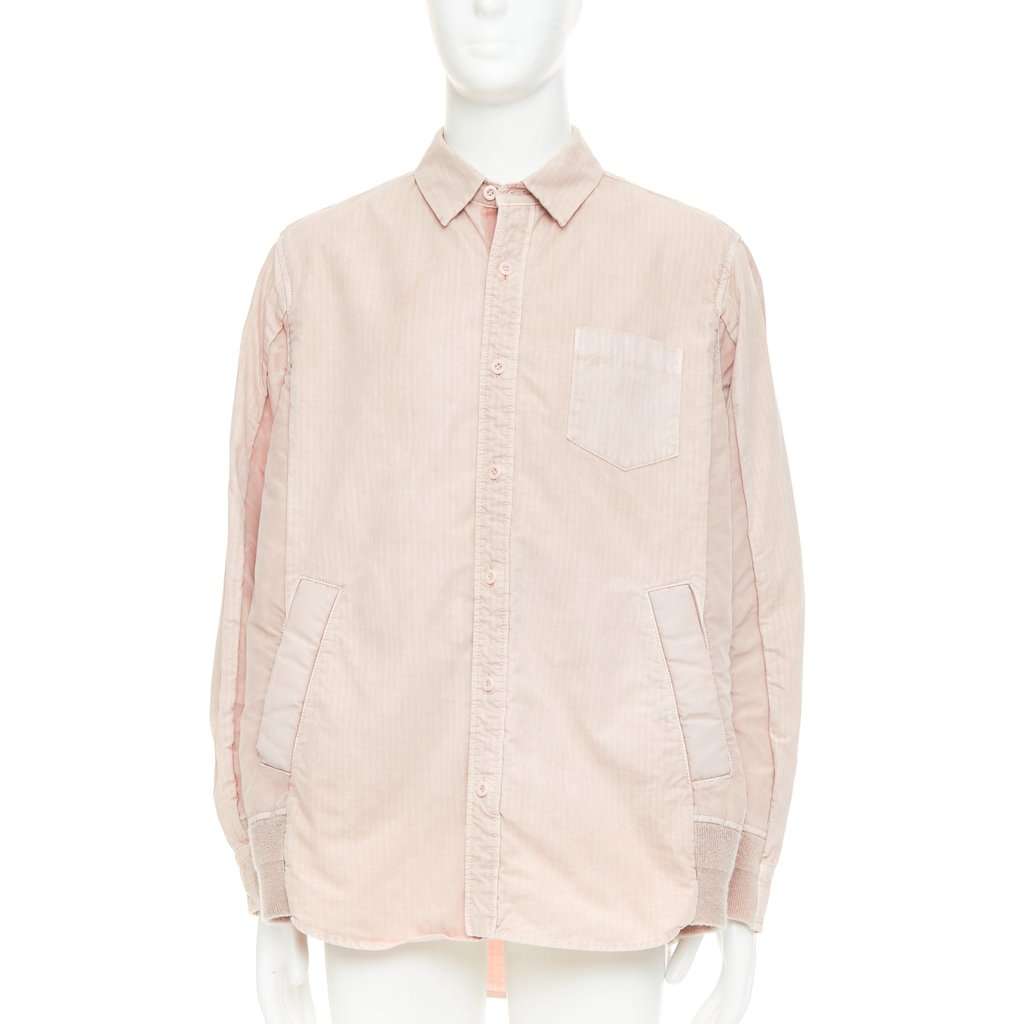 Sacai Pink Cotton Coat Pink Cotton Very good condition - Inside View