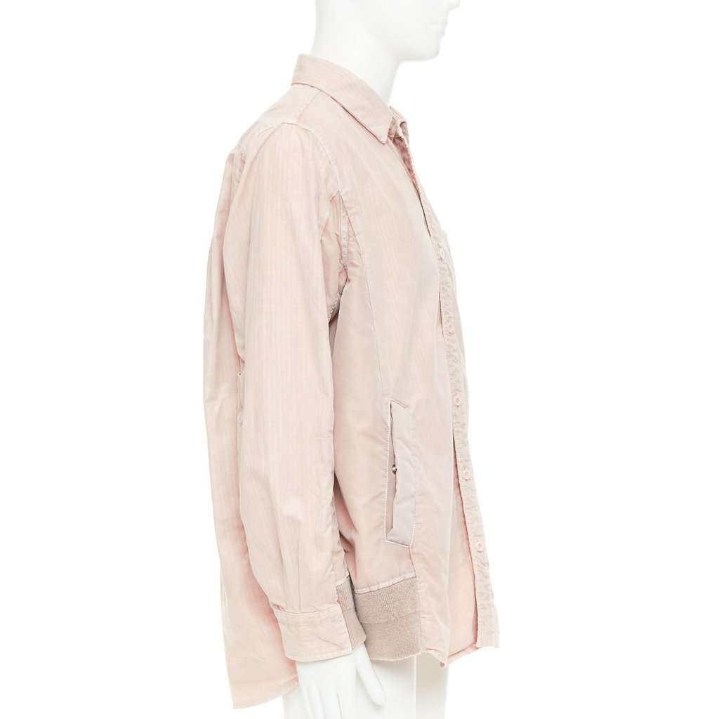 Sacai Pink Cotton Coat Pink Cotton Very good condition - Model View