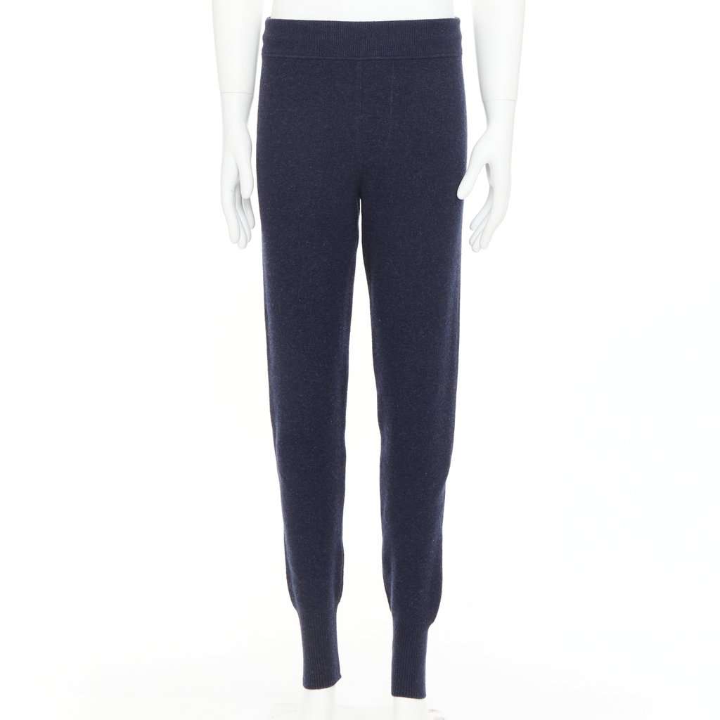 Bottega Veneta Navy Cotton Trouser Navy Cotton Very good condition - Front View