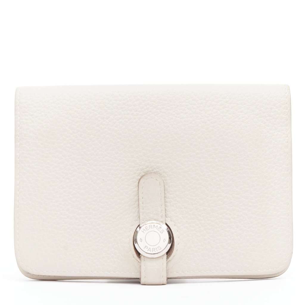 Hermès Dugon Duo Beige Leather Fair condition - Front View