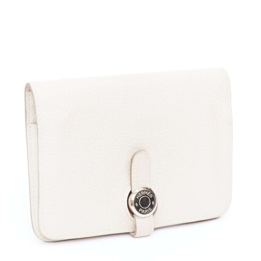 Hermès Dugon Duo Beige Leather Fair condition - Back View